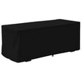 thumbnail image 2 of Deck Box Protective Deck Boxes Storage Patio Waterproof Outdoor Storage Box Waterproof Cover Outdoor Sturdy Patio Deck Box Storage Benches Cover Patio Furniture Covers Black, 2 of 8