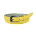 thumbnail image 2 of CTM® Ceinture Mince en Cuir pour Robe, Lot de 2, 3/4 Po, Noir + Couleur (Femmes), 2 of 5