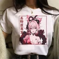 thumbnail image 4 of Women's Genshin Impact Short Sleeve T-Shirt Round Neck Regular Fit Polyester, 4 of 9