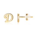 thumbnail image 1 of CHOK Sterling Silver Stud Earrings  14K Gold, 1 of 6
