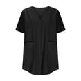 thumbnail image 4 of Plebaso Womens Plus Size Cardigan Short Sleeve Summer Cardigans Open Front Casual Blouses with Pockets, 4 of 7