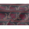 thumbnail image 4 of oneOone Viscose Jersey Fabric Stripe|Leaves & Hen Block Print Sewing Fabric BTY 60 Inch Wide, 4 of 4