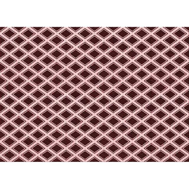 Ahgly Company Tapis d'Intérieur Rectangulaire Transitionnel Rose Lavable à la Machine, 3 Pieds x 5 Pieds