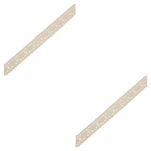 Baohd 1 Roll Lace Craft Ribbon Charming Stylish DIY Craft Creative Sewing Accessory Clothes Supplies Good-looking Lace Trim Type7 2Set