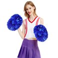 thumbnail image 2 of Binwennn Cheerleading Handheld Colorful Flower Event Sports Performance Activities Cheering Supplies Lightweight Handle Design Off Event Tablecloth Event Horizon Shirt Party Decorations for Men 21st, 2 of 4