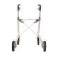 thumbnail image 2 of byAcre Carbon Fiber Rollator with 16.5" W x 24" H Regular Seat, White, 2 of 7