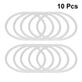thumbnail image 2 of 10Pcs Dreamcatcher  Hoops White Plastic Circles DIY Dreamcatcher Material Accessories (35cm), 2 of 3
