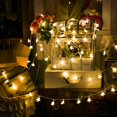 thumbnail image 2 of LNGOOR Star String Lights, 33Ft 80LED Star Fairy Lights with Remote Control, USB & Battery Powered String Lights for Xmas, Party, Wedding, Garden, Home Decorations（Warm White), 2 of 7