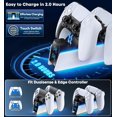 thumbnail image 2 of Chargeur de Manette PS5, Ensembles d'Accessoires PS5 avec Adaptateur CA à Charge Rapide,, 2 of 6