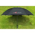 thumbnail image 1 of A99 Golf Double Canopy Golf Umbrella Black Fiber Glass Frame Black 58" Automatic Open Golf Umbrella Waterproof Antiskid & Durable, Windproof Rainproof & Sun-Resistant, 1 of 3