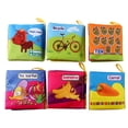 thumbnail image 2 of Big Save,HWRETIE Early Development Clearance,Kid Cloth Book Infant Baby Intelligence Development Toy Cognize Books, 2 of 9