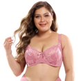 thumbnail image 2 of Women‘s Plus Size Signature Lace Unlined Underwire Bra with Added Support, 2 of 7