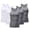 White, variant on Aboser 5 Pack Men's Gym Workout Tank Tops Sleeveless Quick Dry Basic Tees Athletic Gym Muscle Shirts Lightweight Bodybuilding Tank Top for Men Summer Breathable Cooling Tshirt