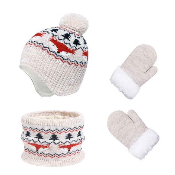 Kids Winter Hats for Kids Soft Knit Beanie Warm Baby Hat Newborn Hats for Boys Baby Hats L