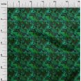 thumbnail image 3 of oneOone Rayon Green Fabric Abstract Sewing Craft Projects Fabric Prints By Yard 56 Inch Wide, 3 of 4
