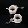 thumbnail image 2 of HLONK 4 Pcs Rotating Mounting Rings 360 Degree Free Flag Pole Kit 0.75-1.02Inch Diameter (Beige), 2 of 12