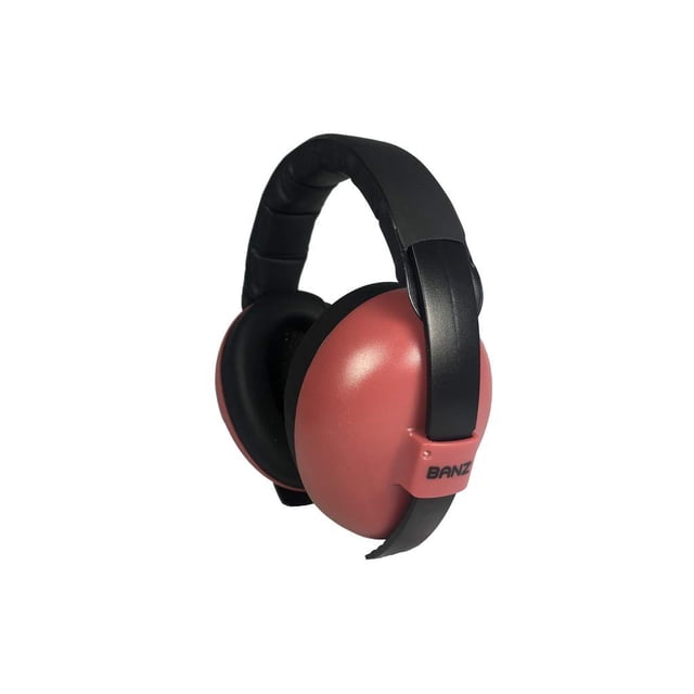 BANZ EM060 Baby & Kids Hearing Protection / MAROON - BABY 0-2