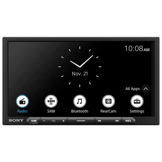 Sony Audio pour Voiture Récepteur Multimédia à Écran de 6,95 Pouces avec CarPlay et Android Auto