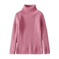 thumbnail image 1 of Kids Base Layer High-Neck Lapel Sweater Knitted Base Layer Top for Casual and Special Occasions, 1 of 2