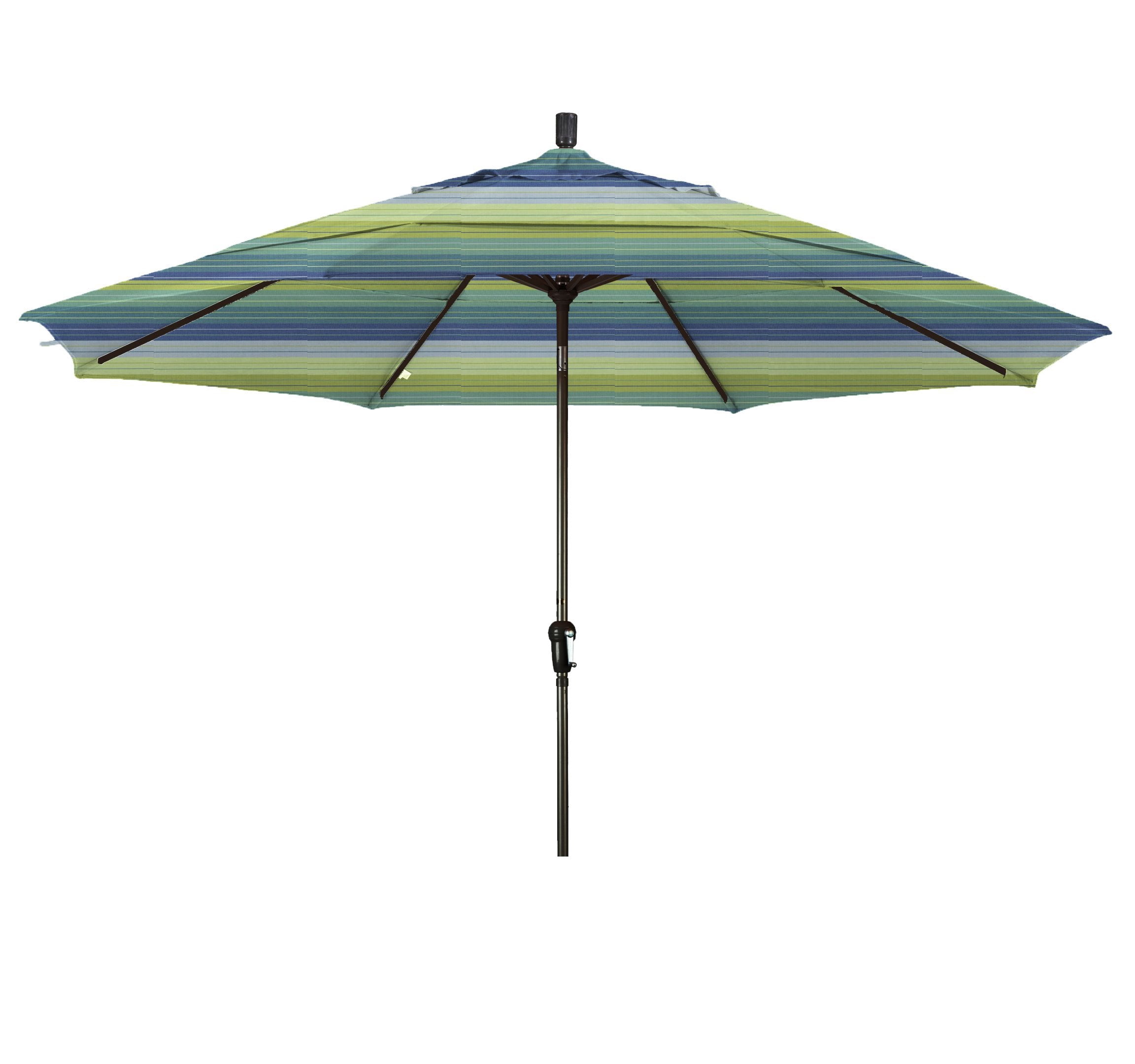California Umbrella 11' Patio Umbrella in Seville Seaside