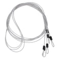 thumbnail image 1 of 3Pcs 2M Durable Steel Long Roll of 50 Meters Hard Sturdy Steel Wire Rope, 1 of 9
