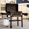 thumbnail image 2 of Blackstone Original 28" Griddle, Outdoor Grill with Hood, Side Shelves & Wheels, 2 of 11