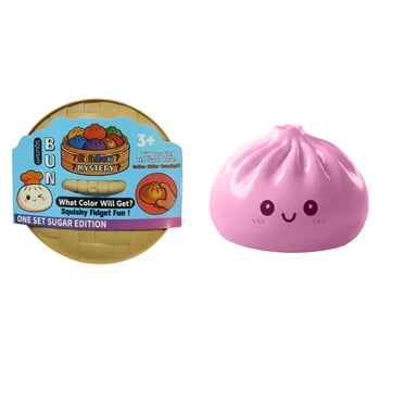 Jouet Squishy en Forme de Dumpling à Paillettes, Doux à Remontée Lente à Presser