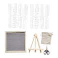 thumbnail image 4 of Tnarru Letter Board Desk Ornament, Changeable Message Board with Letters Numbers & Symbols for Restaurant Hotel Farmhouse Decor Gray, 4 of 8