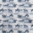 thumbnail image 1 of oneOone Polyester Spandex Teal Blue Fabric Cowboy Craft Projects Decor Fabric Printed By The Yard 56 Inch Wide, 1 of 5