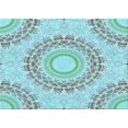 thumbnail image 1 of Ahgly Tapis Rectangulaire Lavable en Machine Intérieur Transitionnel Bleu, 2 Pieds x 4 Pieds, 1 of 7