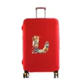 thumbnail image 1 of Housse de Protection pour Bagages, Étui à Tige Rétractable Réutilisable pour Lavable 18-32 Pouces, Motif Floral Imprimé, Accessoires de Voyage, 1 of 6