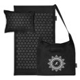 thumbnail image 1 of ProsourceFit Ki Acupressure Mat and Pillow Set with 100% Natural Linen for Back/Neck Pain Relief and Muscle Relaxation, 1 of 15