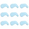 thumbnail image 1 of 9 Pieces Golf Club Cover Waterproof Irons TPE Waterproof Iron Putter Head Covers Travel Replacement Protector Removable Accessories Gifts Sky Blue, 1 of 9
