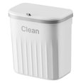 thumbnail image 4 of Lipstore Kitchen Compost Bin Trash Bin Waterproof Rubbish Container Hanging Small Trash White L, 4 of 8