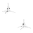 thumbnail image 4 of stanreset 1/2/3/5 Folding Flute Wind Instrument Tripod Clarinet Stand Plastic Bracket Lighweight Professional Musical Rack Parts Transparent 2PCS, 4 of 6