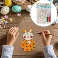 thumbnail image 3 of Easter DIY Wooden Drawing Board Kids Painting Coloring Craft Decoration Easter Rabbit Arts And Crafts for Kids Ages 2-4 Easter Arts And Crafts for Kids Apron for Kids Arts And Crafts Kids Arts And, 3 of 3