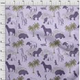 thumbnail image 4 of oneOone Polyester Spandex Amethyst Fabric Tropical Animal Sewing Material Print Fabric By The Yard 56 Inch Wide, 4 of 4
