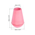 thumbnail image 2 of Unique Bargains Butée à Cloche, Verrou de Corde pour Sac à Cordon, Rose, Lot de 50, 2 of 5