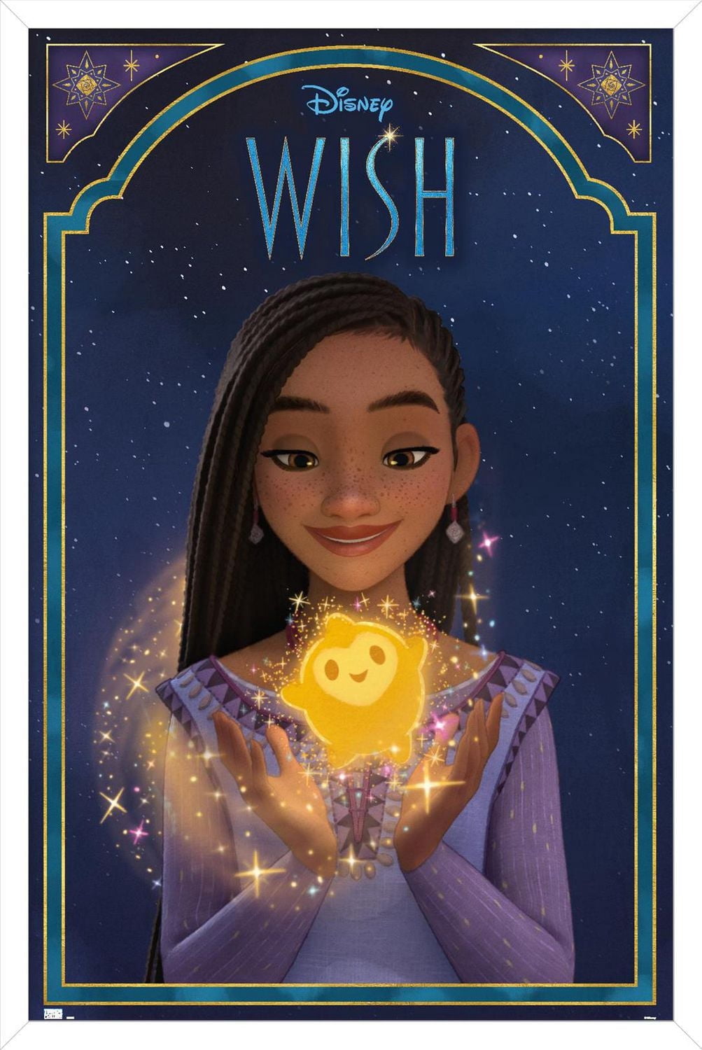 Disney Wish - Asha & Star Wall Poster