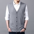 thumbnail image 3 of Sweater Mens Thick Embroide Sweater Cardigan Mens Tan Sweater Cardigan Pattern Pullover Sweater Men Mens Ski Sweaters Pullovers Long Cardigans for Men with Pockets Sweaters Packs Thanksgiving Sweaters, 3 of 3
