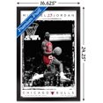 thumbnail image 2 of Michael Jordan - Dunk Wall Poster, 14.725" x 22.375" Framed, 2 of 4