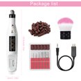 thumbnail image 4 of Electric Nail File Set Professional Portable Nail Drill Nail Polisher with Brush, 4 of 10