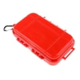 thumbnail image 4 of Boîte de Rangement Extérieure Antichoc de Survie Imperméable en Plastique, Conteneur de Transport, Rouge, 4 of 9