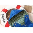 thumbnail image 4 of KIDSCOOL SPACE Baby Denim Overall,Hooded Little Kid Jean Jumper,Blue,2-3 Years, 4 of 5
