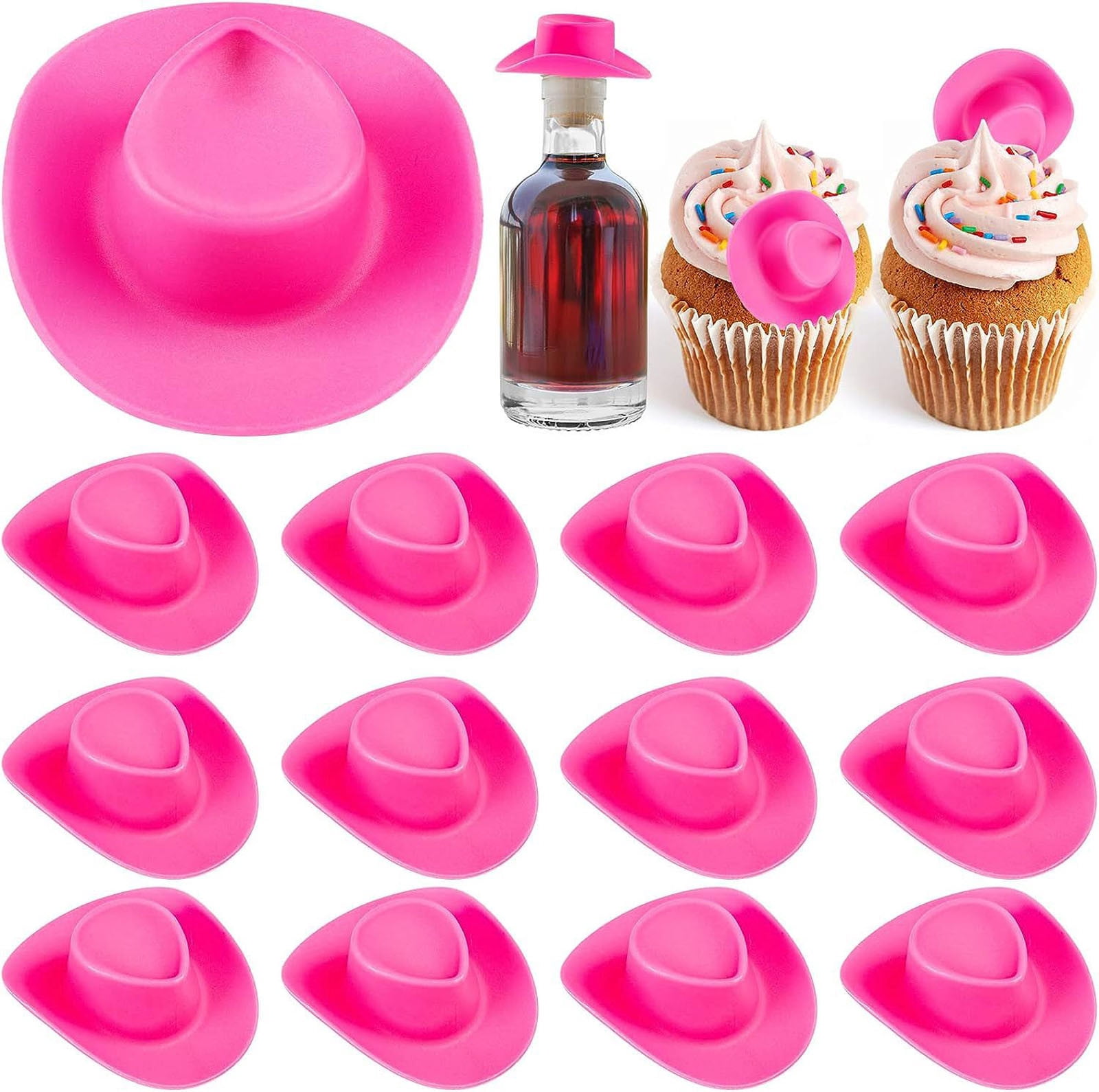 Yhmxh Garden Decor,Spring Decor,Front Porch Decor,Outdoor Decor Mini Western Cowboy Hat Hat Doll Hat Plastic Cute Doll Hat Party Decoration Accessory Pendant Pendant