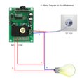 thumbnail image 3 of CUITING Smart Home 433Mhz 2CH Interrupteur de Télécommande Sans Fil Système de Relais et Télécommandes Longues 500M 1527, 3 of 7