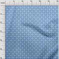 thumbnail image 3 of oneOone Cotton Poplin Light Blue Fabric Geometric Tile Craft Projects Decor Fabric Printed By The Yard 56 Inch Wide, 3 of 4
