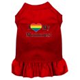 thumbnail image 1 of I Heart My Mommies Screen Print Dog Dress Red Xxl, 1 of 1