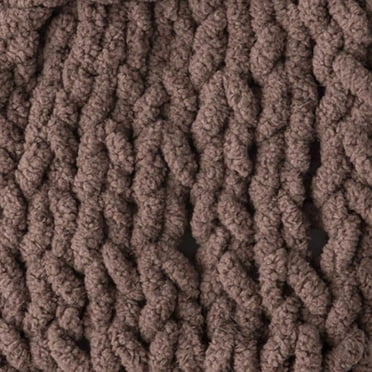 Bernat® Blanket™ #6 Super Bulky Polyester Yarn, Taupe 10.5oz/300g, 220 Yards
