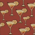 thumbnail image 1 of Ahgly Company Machine Washable Indoor Square Transitional Orange Area Rugs, 8' Square, 1 of 7